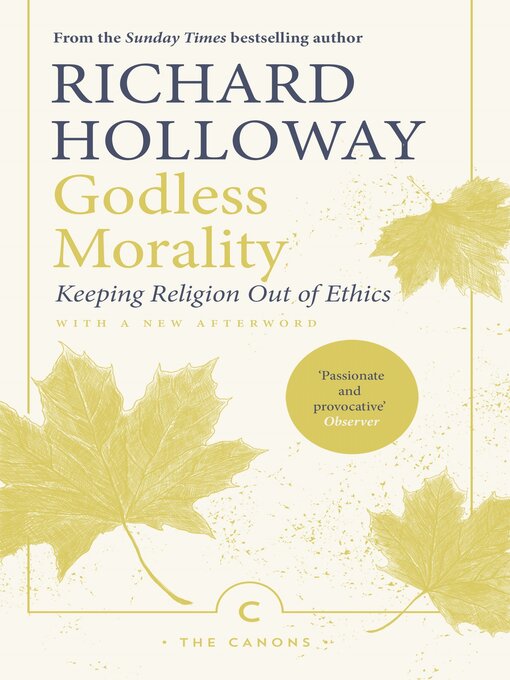Title details for Godless Morality by Richard Holloway - Available